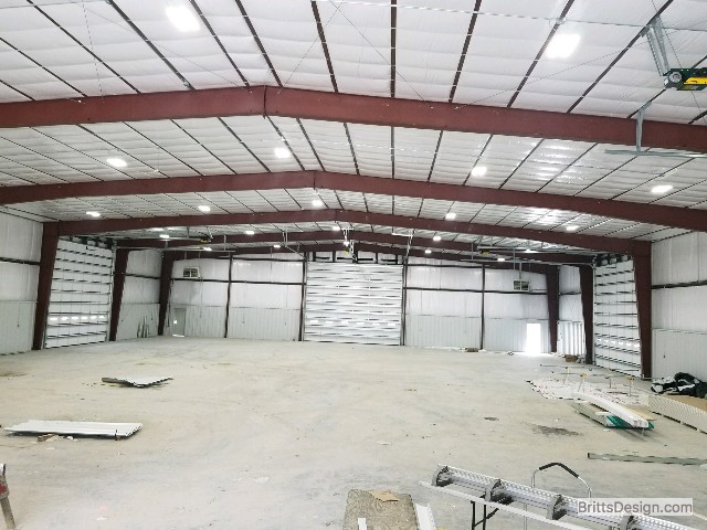 K & R Trucking Shop LED lightning & wiring